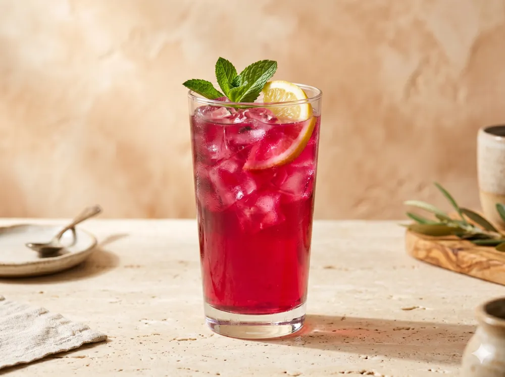 Hibiskus Berry Iced Tea
