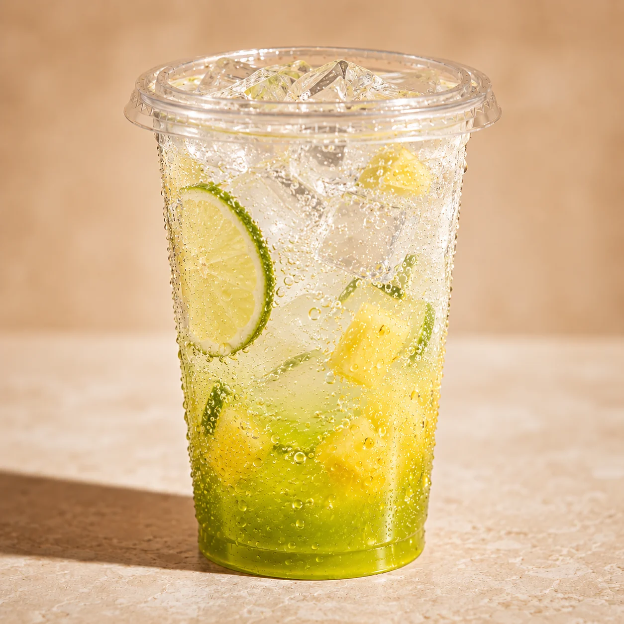 Lime Pineapple Italian Soda
