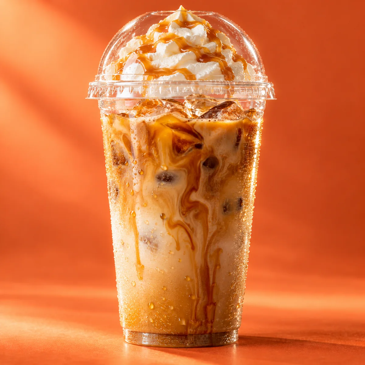 Iced Pumpkin Caramel Latte