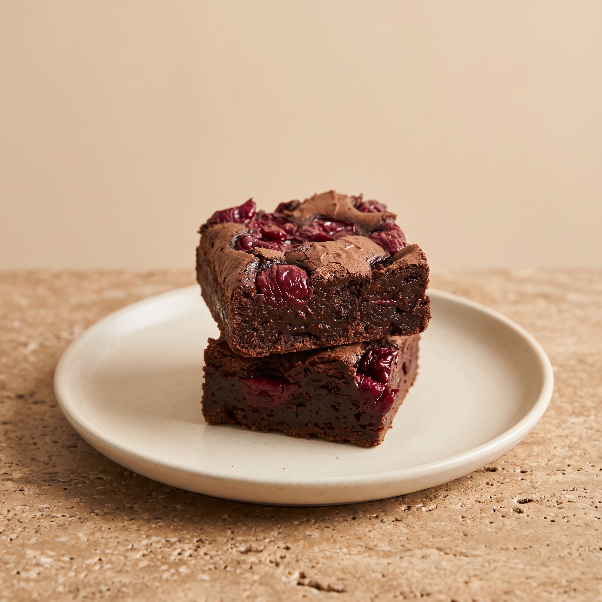 Vişneli Brownie